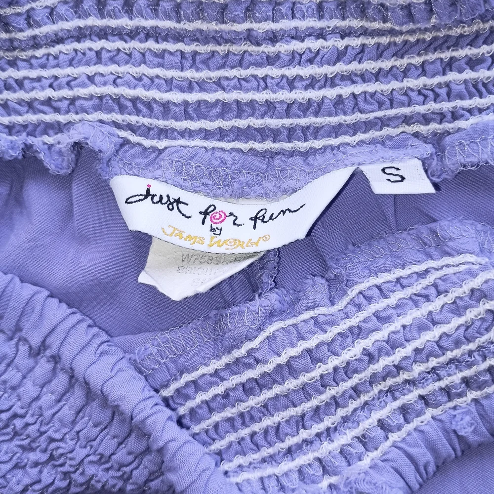 Jams World Purple Smocked Pants - Picture 3 of 3